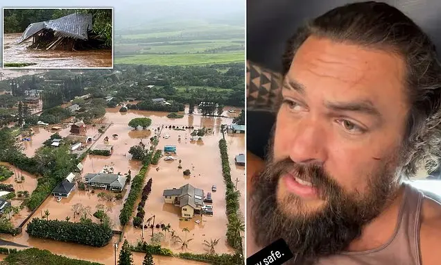 Jason Momoa Evacuates Hawaii Home in Historic 2026 Floods
