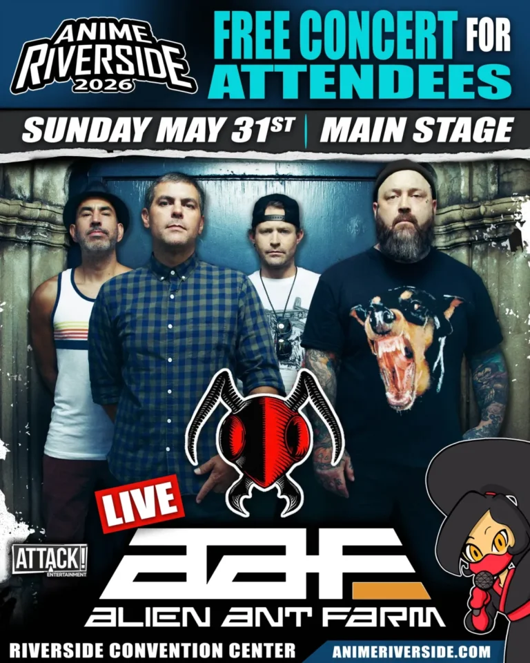 Alien Ant Farm to Play Free Live Show at Anime Riverside on May 31