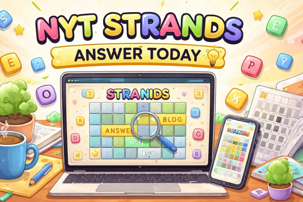 NYT Strands Answer Today # 778— Sunday, 20 April 2026