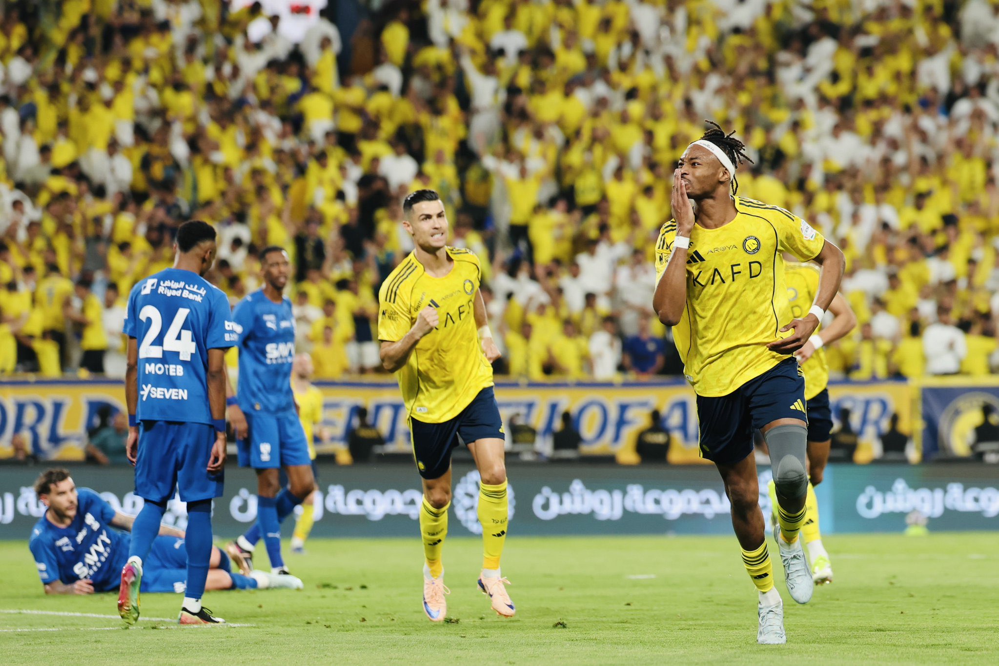 Ronaldo's Al Nassr Draw 1-1 in Riyadh Derby, Title Hopes Alive