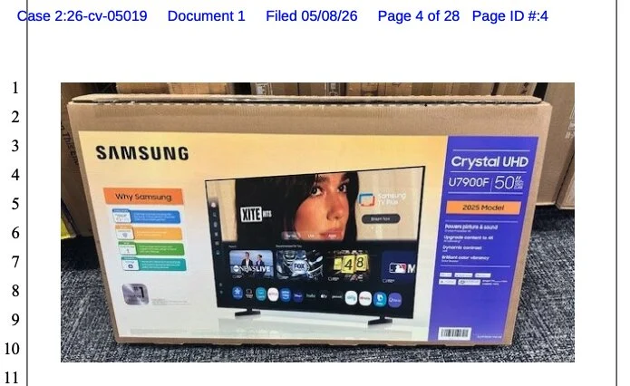 Dua Lipa sues Samsung for $15M over unauthorized use of her image on TV boxes