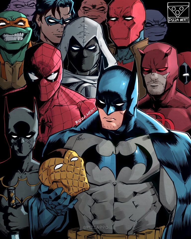 Street level heroes x Invincible fanart by @pizza990_