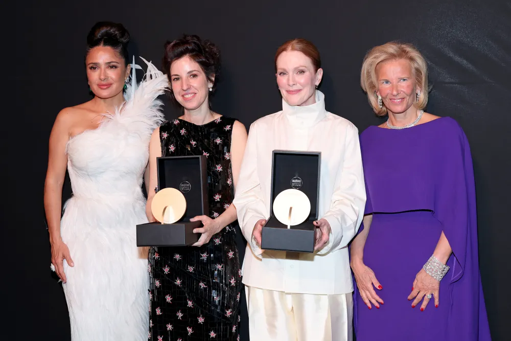 Julianne Moore Accepts Kering Women in Motion Award at Cannes Gala