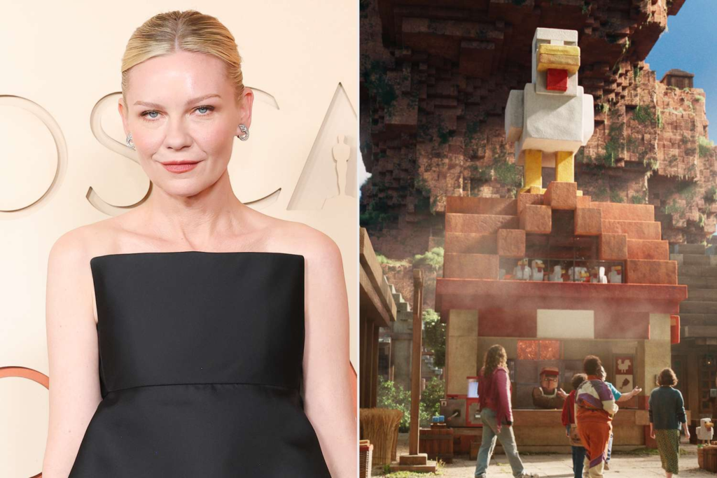 Kirsten Dunst gets her wish and will star in 'Minecraft 2'
