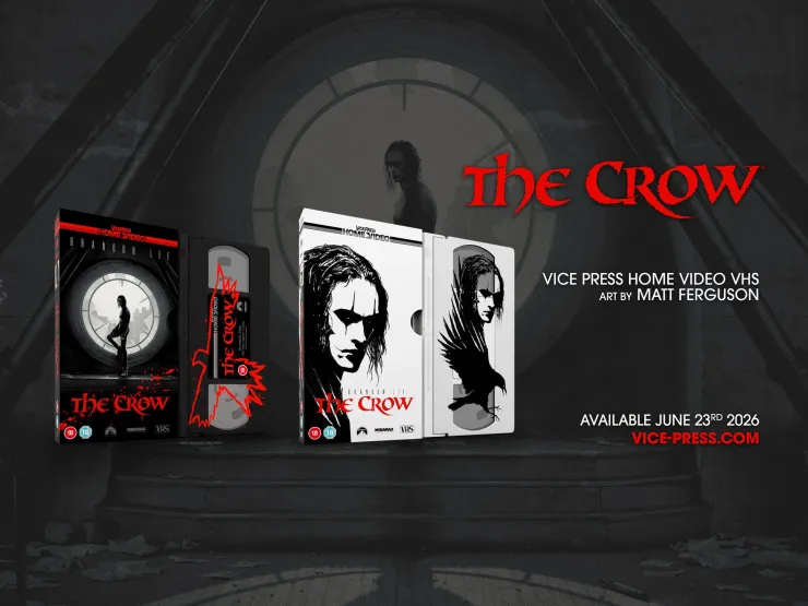 Vice Press Home Video Brings The Crow Back To VHS