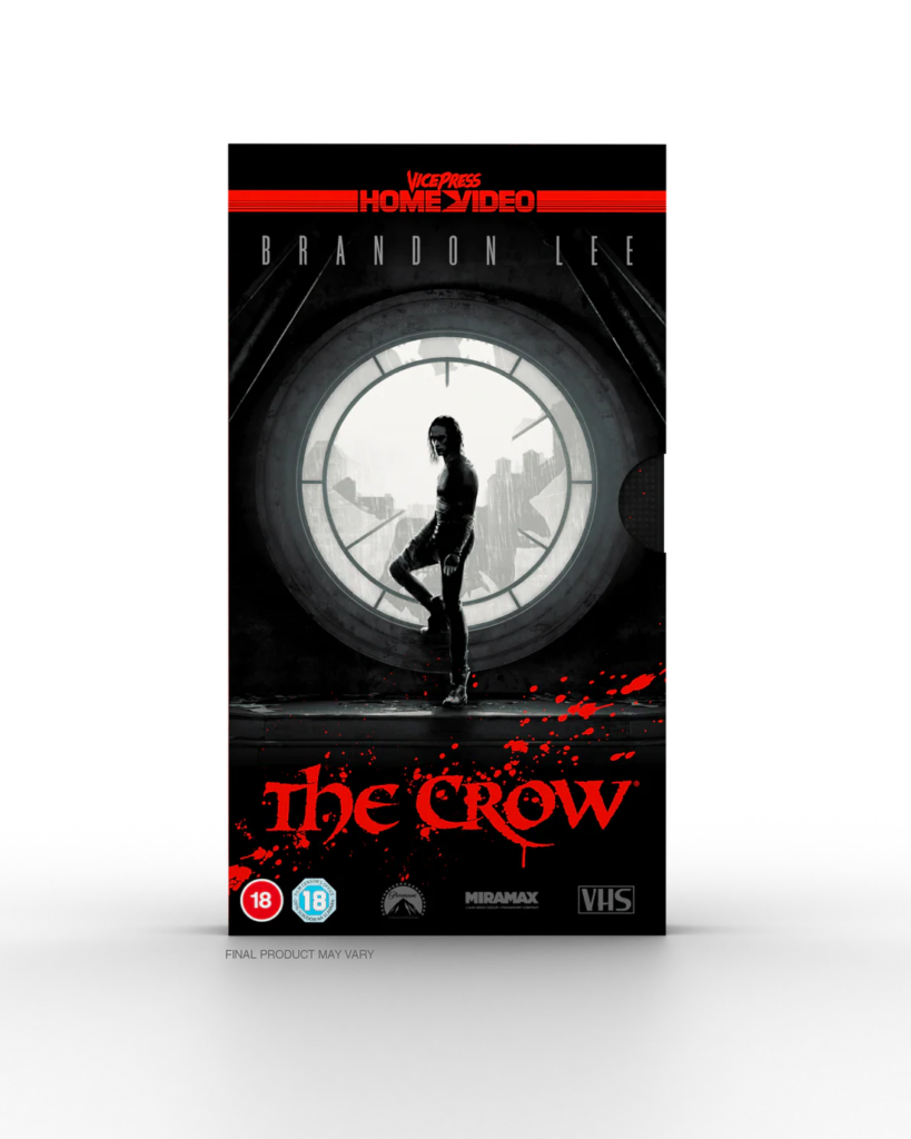 “The Crow” exclusive edition VHS (Vice Press)