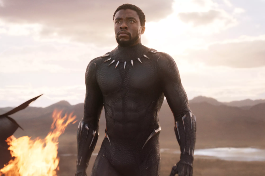 Chadwick Boseman in ‘Black Panther’.
Marvel Studios
