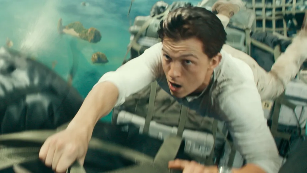 Tom Holland stars as Nathan Drake in Columbia Pictures’ UNCHARTED.
