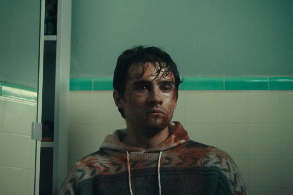 Michael Johnston in “Obsession,” 2026 (Focus Features)
