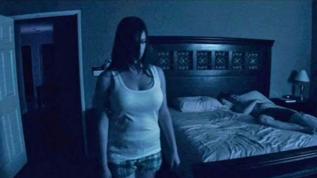 “Paranormal Activity,” 2007 (Paramount Pictures, DreamWorks Pictures, Blumhouse Productions, and Solana Films)