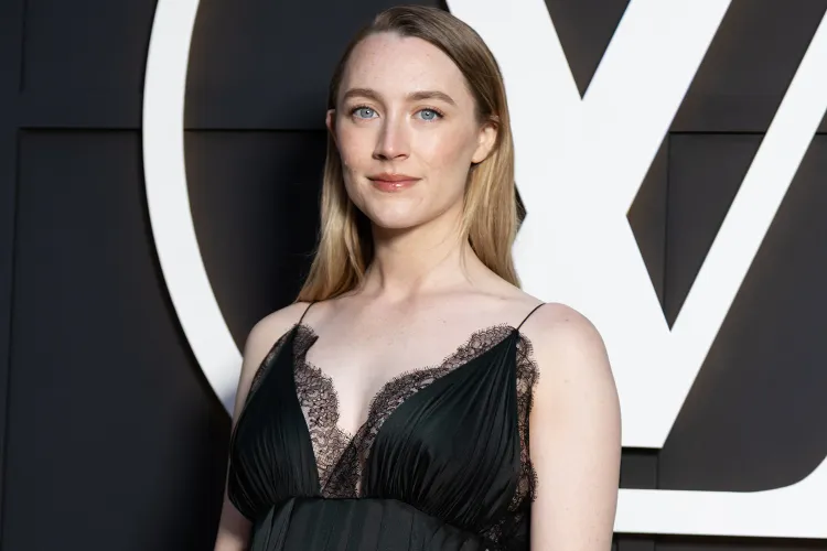 Saoirse Ronan attends the Louis Vuitton Cruise 2026 photocall at Palais Des Papes on May 22, 2025. Credit : Olga Gasnier/WireImage