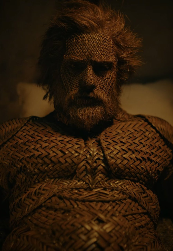 First look at Alexander Skarsgård as a dude made of wicker in ‘WICKER’.