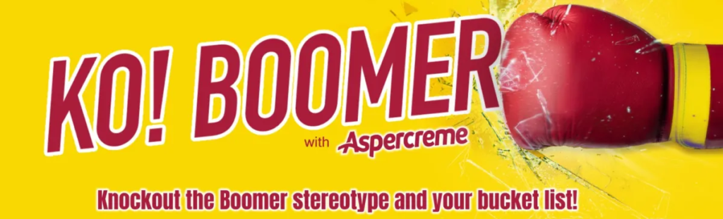 Danny Trejo in Aspercreme’s “KO Boomer” campaign
