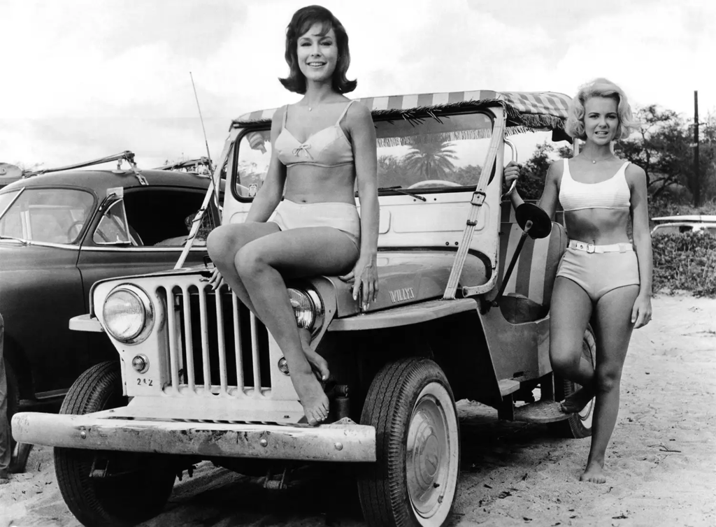 RIDE THE WILD SURF, Barbara Eden, Shelley Fabares, 1964.
