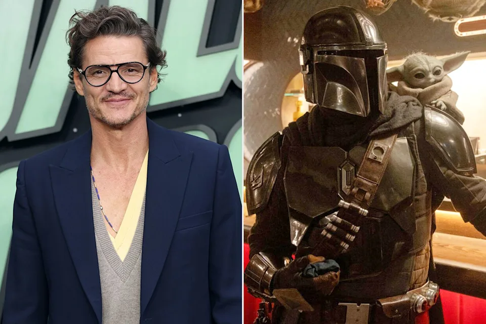 See The Mandalorian and Grogu stars next to the characters they play