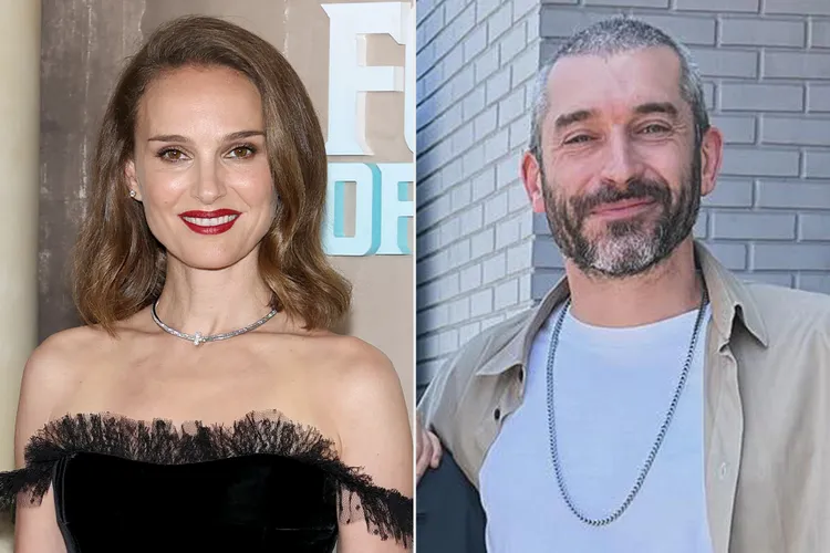 Natalie Portman; Tanguy Destable.
Credit : Arturo Holmes/WireImage ; Tanguy Destable/Instagram
