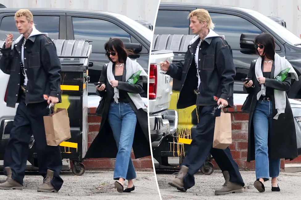 Dakota Johnson and Machine Gun Kelly Spotted in LA