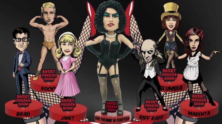Rocky Horror Show bobbleheads nearly double their Kickstarter goal